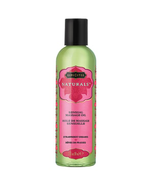 Kama Sutra Naturals Massage Oil – 2 oz Strawberry Dreams by Kama Sutra product image