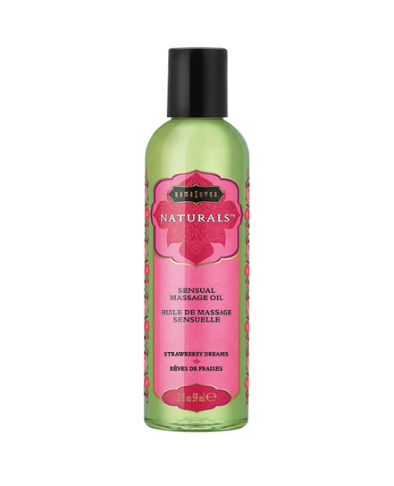 Kama Sutra Naturals Massage Oil – 2 oz Strawberry Dreams by Kama Sutra product image