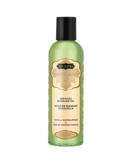 Kama Sutra Naturals Massage Oil – 2 oz Vanilla Sandalwood by Kama Sutra product image