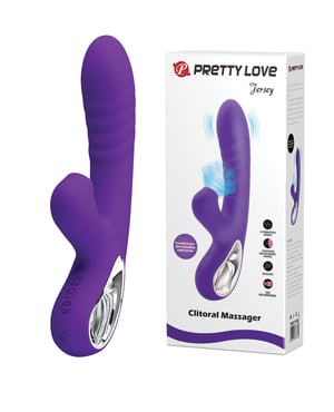 Pretty Love Jersey Sucking & Vibrating Rabbit – Purple by Pretty Love product image