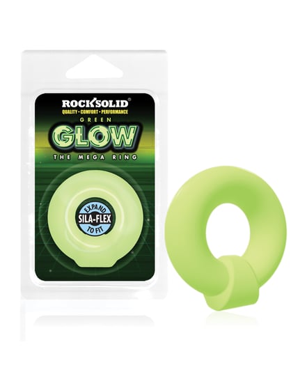 Rock Solid Glow in the Dark Mega Ring – Green by Rock Solid product image