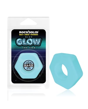 Rock Solid Glow in the Dark The Cog Ring – Blue by Rock Solid product image