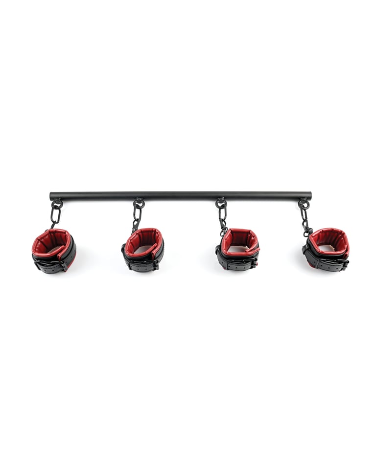 Saffron Spreader Bar & Cuff Set – Red/Black by Saffron product image