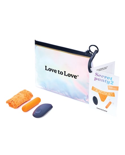 Love to Love Secret Panty Vibe 2 – Neon Orange by Love to Love product image