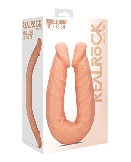 Shots RealRock 18″ Double Dong – Flesh by RealRock product image