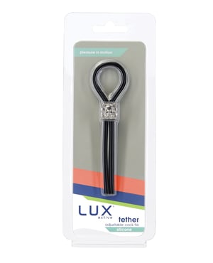 Lux Active Tether Adjustable Cock Tie – Black by Lux Active product image