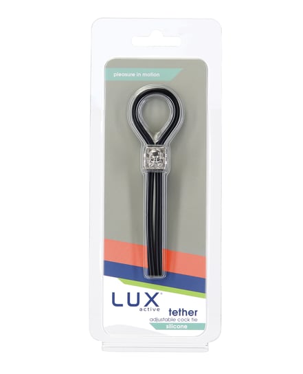Lux Active Tether Adjustable Cock Tie – Black by Lux Active product image