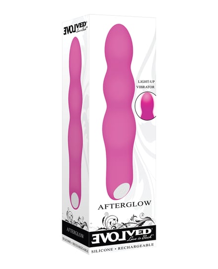 Evolved Afterglow Light Up Vibrator – Pink by Evolved product image