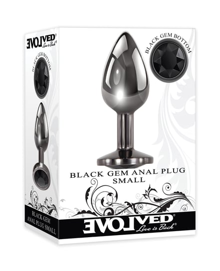 Evolved Black Gem Anal Plug – Small by Evolved product image