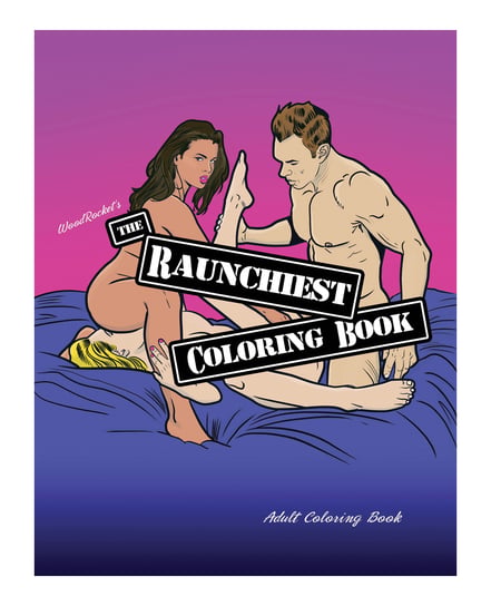 Wood Rocket The Raunchiest Adult Coloring Book by Wood Rocket product image