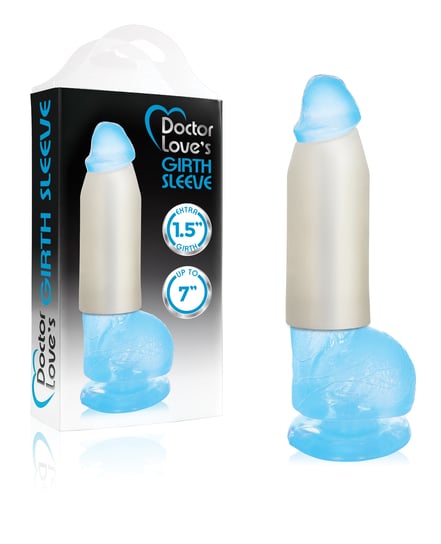 Doctor Love’s 1.5″ Girth Sleeve – Translucent by Doctor Love product image