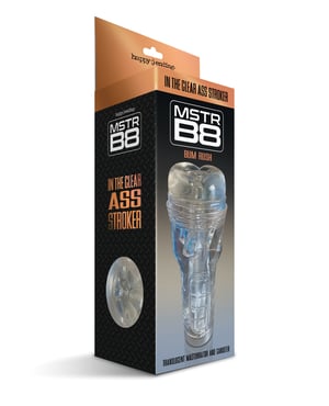 MSTR B8 In the Clear Anal Stroker – Clear by Happy Ending product image
