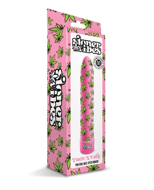 Stoner Vibes Pack A Fatty Multi Speed Vibrator – Pink Kush by Stoner Vibes product image