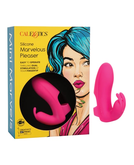 Mini Marvels Silicone Marvelous Pleaser – Pink by Mini Marvels product image