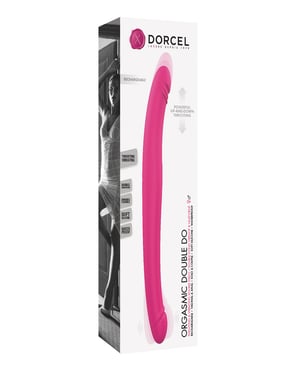 Dorcel Orgasmic Double Do 16.5″ Thrusting Dong – Pink by Dorcel product image