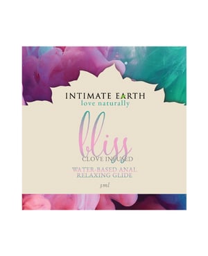 Intimate Earth Bliss Anal Relaxing Waterbased Glide – 3 ml Foil by Intimate Earth product image