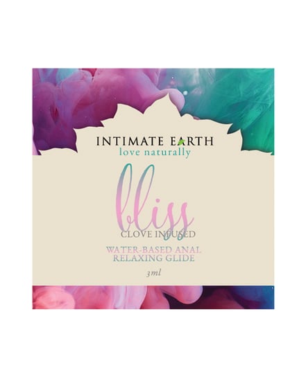 Intimate Earth Bliss Anal Relaxing Waterbased Glide – 3 ml Foil by Intimate Earth product image