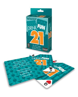 Drink Fun 21 Card Game by Little Genie product image