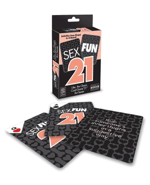 Sex Fun 21 Card Game by Little Genie product image