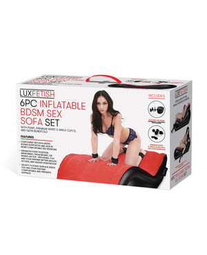 Lux Fetish 6 pc Inflatable BDSM Sex Sofa Set by Lux product image