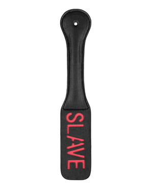 Shots Ouch Slave Paddle – Black by Ouch product image