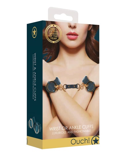 Shots Ouch Halo Wrist or Ankle Cuffs – Green by Ouch product image