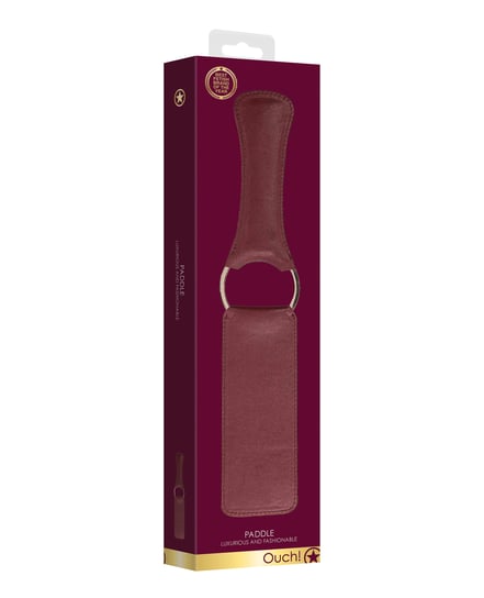 Shots Ouch Halo Paddle – Burgundy by Ouch product image