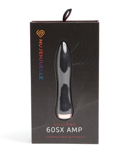 Nu Sensuelle 60SX AMP Silicone Bullet – Black by Nu Sensuelle product image