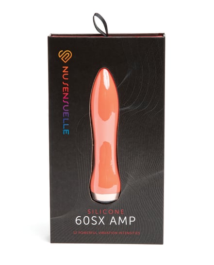 Nu Sensuelle 60SX AMP Silicone Bullet – Coral by Nu Sensuelle product image