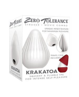 Zero Tolerance Krakatoa Stroker – White by Zero Tolerance product image