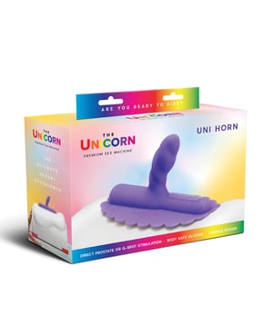 The Cowgirl Unicorn Uni Horn Silicone Attachment – Purple by The Cowgirl product image