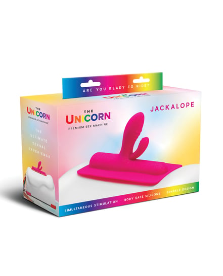 The Cowgirl Unicorn Jackalope Silicone Attachment – Pink by The Cowgirl product image