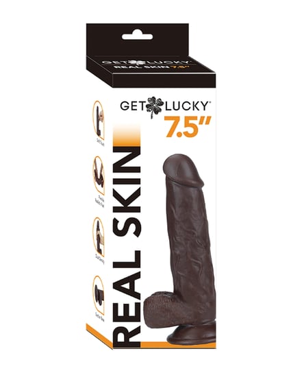 Get Lucky 7.5″ Real Skin Series – Dark Brown by Get Lucky product image