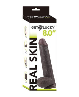Get Lucky 8.0″ Real Skin Series – Dark Brown by Get Lucky product image