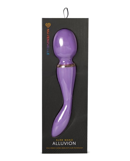 Nu Sensuelle Alluvion XLR8 Bendable Wand – Purple by Nu Sensuelle product image