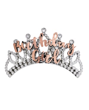 Birthday Girl Tiara – Rose Gold by OMG International product image