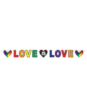 Love is Love Streamer by Beistle product image