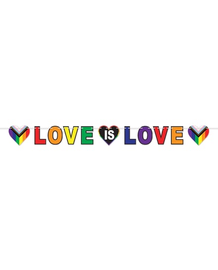 Love is Love Streamer by Beistle product image