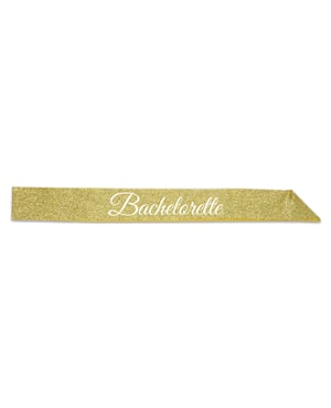 Bachelorette Glittered Sash by Beistle product image