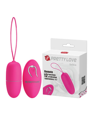 Pretty Love Selkie Battery Powered Egg Vibe – Fuchsia by Pretty Love product image