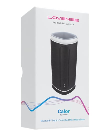Lovense Calor Compact Heating Masturbator – Black by Lovense product image