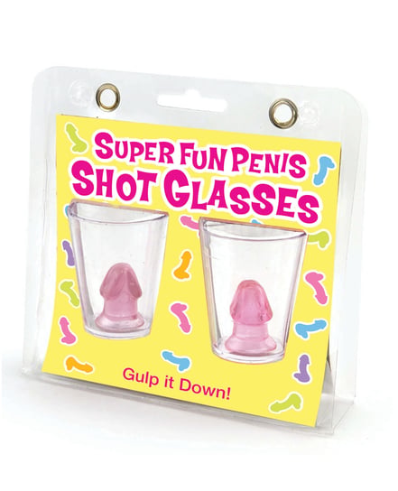 Super Fun Penis Shot Glasses – Set of 2 by Candy Prints product image
