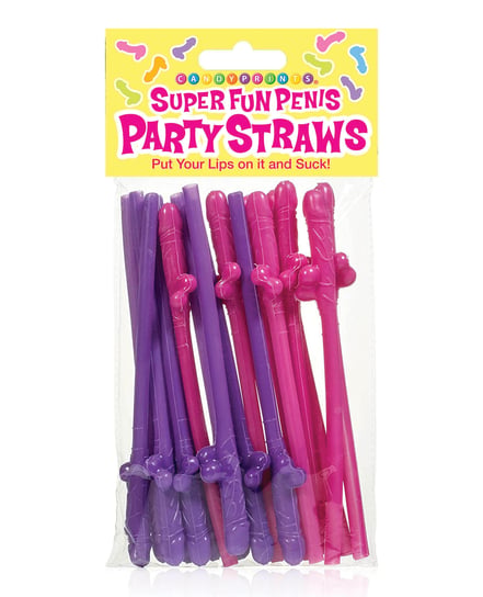 Super Fun Penis Party Straws by Candy Prints product image