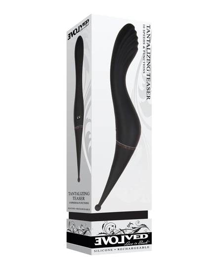 Evolved Tantalizing Teaser Dual End Vibrator – Black by Evolved product image