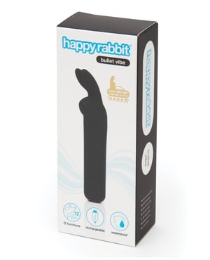 Happy Rabbit Rechargeable Bullet – Black by Happy Rabbit product image