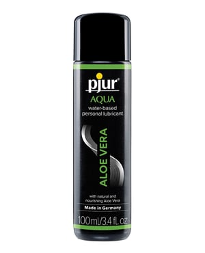 Pjur Aqua Aloe Vera Water Based Personal Lubricant - 100 ml Bottle by Pjur  | Phareros