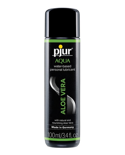 Pjur Aqua Aloe Vera Water Based Personal Lubricant – 100 ml Bottle by Pjur Aqua product image