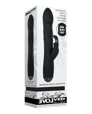 Evolved Bodacious Bunny Rotating Rabbit – Black by Evolved product image