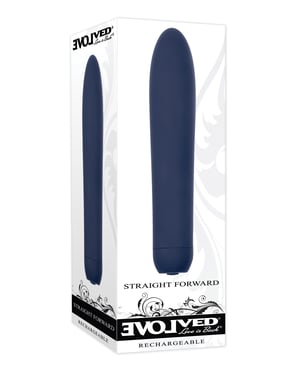 Evolved Straight Forward Vibrator – Blue by Evolved product image