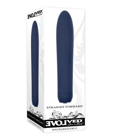 Evolved Straight Forward Vibrator – Blue by Evolved product image